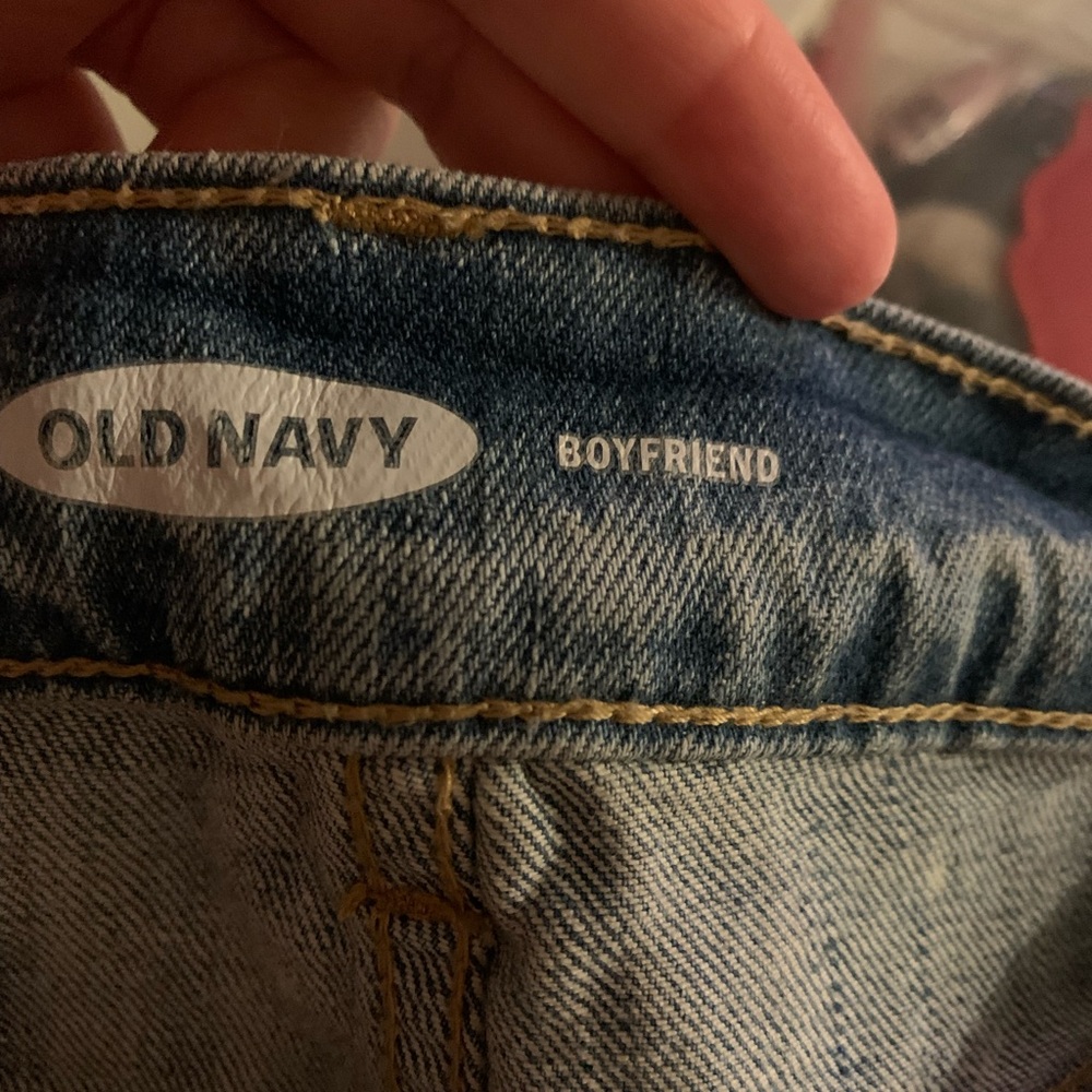 High rise skinny jeans